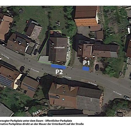 Laendliche 2-Zimmer Wohnung Bad Ditzenbach Luaran gambar