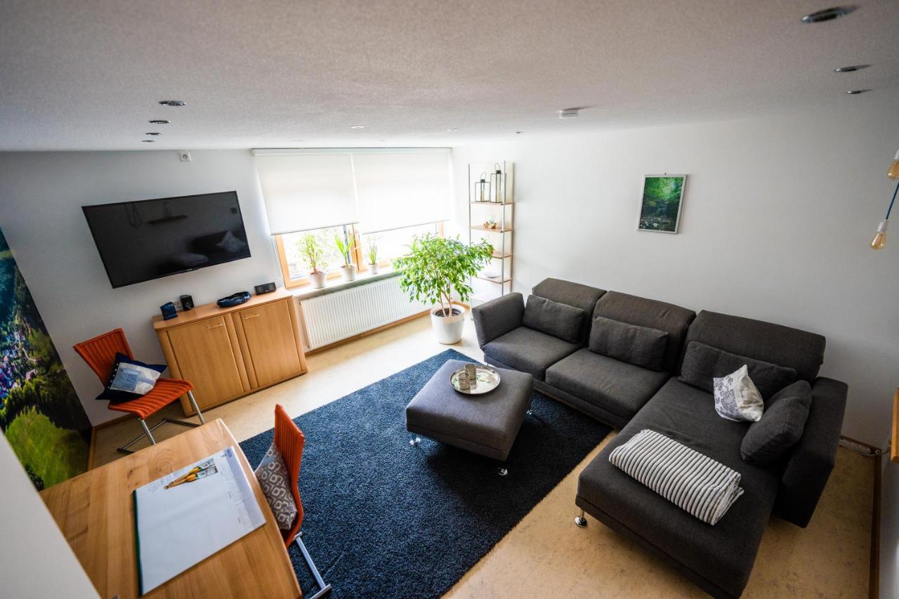 Laendliche 2-Zimmer Wohnung Bad Ditzenbach Luaran gambar
