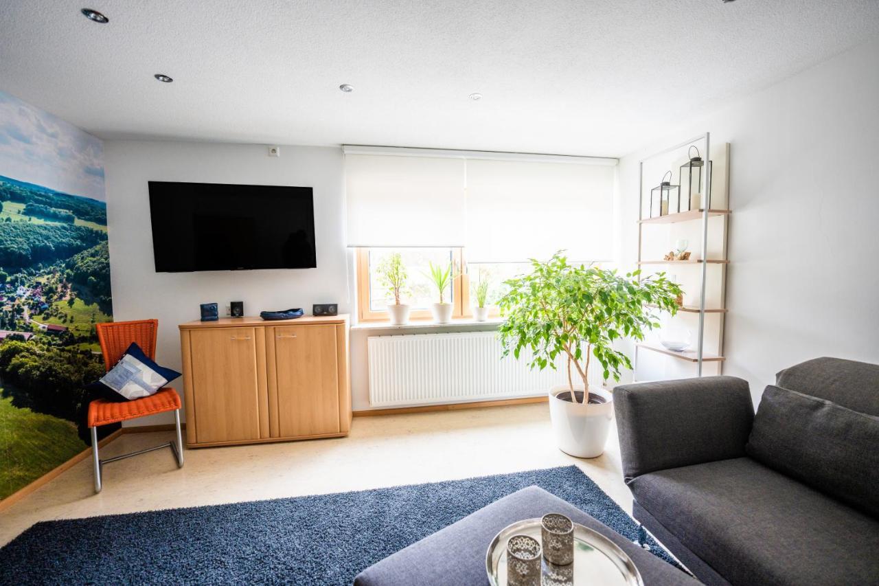 Laendliche 2-Zimmer Wohnung Bad Ditzenbach Luaran gambar